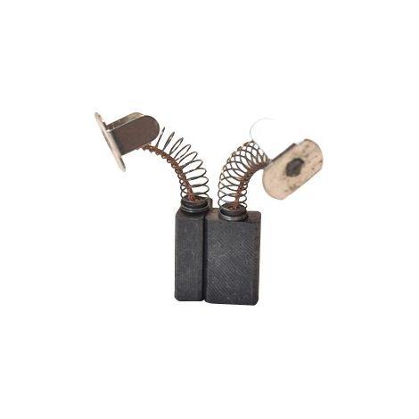 Jeu De 2 Charbons Adaptable Pour Virutex. Dimensions: 6.6 X 12 X 21mm.