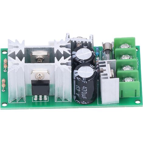 Contrôleur PWM 20A pour Moteur DC 10‑60V, Régulateur de Vitesse Haute Puissance (1/5)