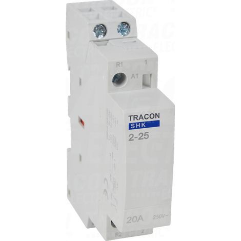 Contactor modular 230V AC 2xNO 25A 1P (1/2)