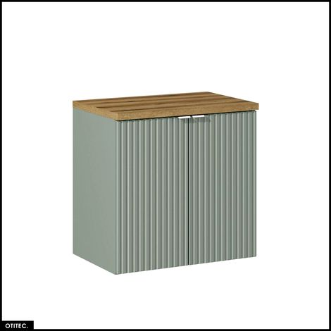 Meuble sous vasque - 60 cm - avec Plan - ROSEAU (1/5)