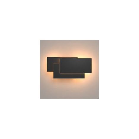 Applique murale LED 24 W 1920 lm blanc chaud – Moderne, corridor salon chambre, 3000 K