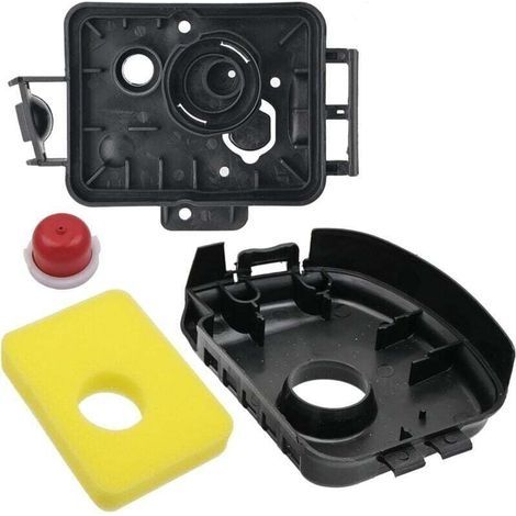 Kit de couvercle de filtre à air pour moteurs Briggs & Stratton 300E, 450E, 500E, 550E, 575EX, 08P500, 09P600, 09P700 595663 595660 799579 (1/4)
