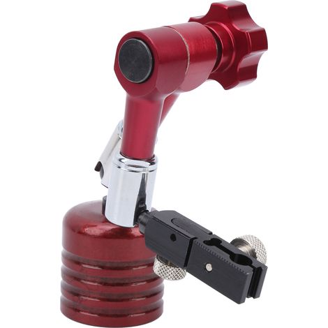 Mini-Universal-Messuhrenhalter, verstellbar, 50 kg Tragkraft, starker Magnethebelständer (1/5)