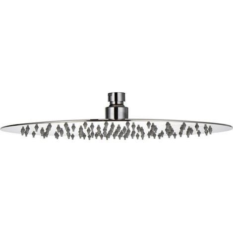 Soffione Doccia Relax 30T in Inox Cromato Tondo dal Diamentro di 300 mm, 216 fori (1/3)