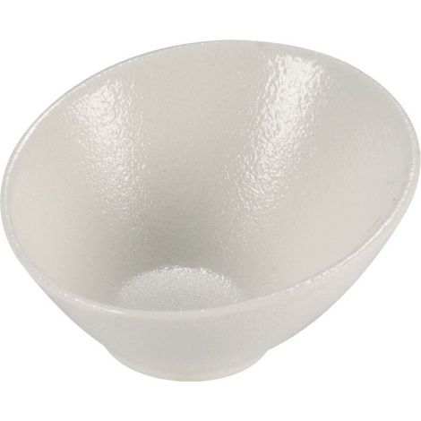 Le Coq Rupis Coppetta obliqua set 6 stoneware Bianca Ø 7,5