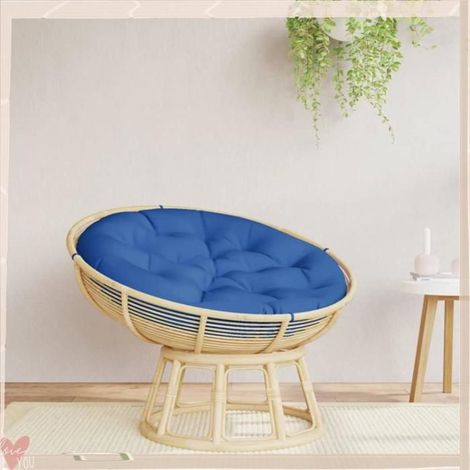 Coussin rond - VINGVO - 361972 - Bleu royal - 100 x 11 cm - Tissu Oxford résistant à l'eau (1/5)