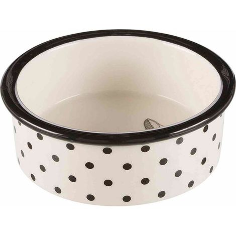 Comedero para Perro Trixie Blanco Negro 300 ml (1/4)