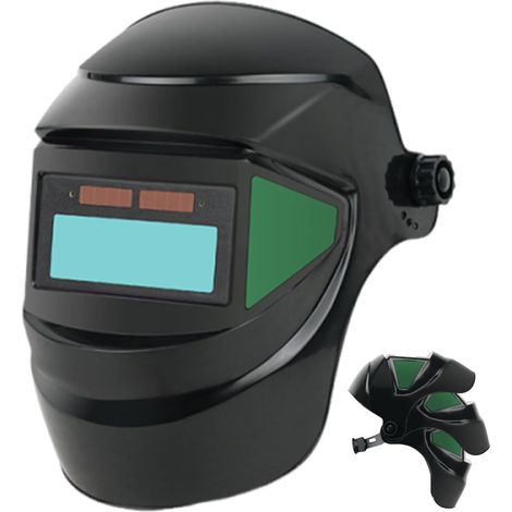 Le Iron Welder Casque Pour Soudage Anti-poussière, anti-projections, Réglable Cagoule De Travail Pour Soudage Garage (1/5)