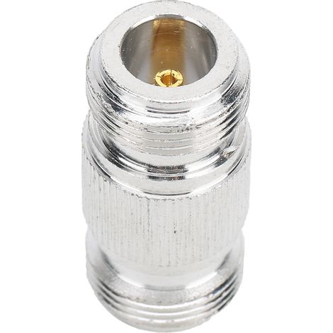 2PCS Connecteur Double N Femelle pour Antennes Radio et Câbles Coaxiaux, Compatible Type Mâle (1/4)