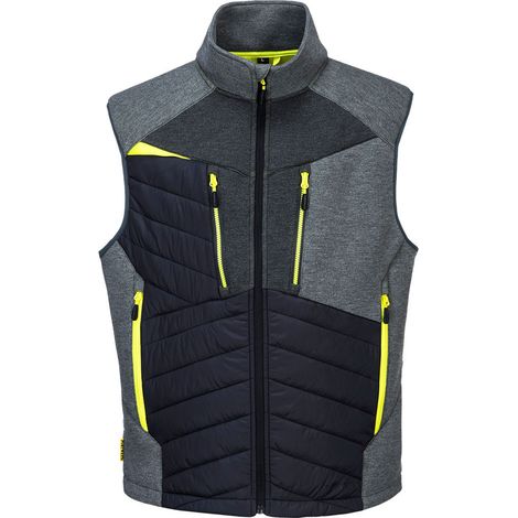 Gilet Dx4 Baffle Farbe: Metallgrau Größe XXXL - Portwest