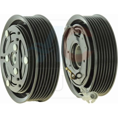 Embrayage magnétique, pour compresseurs de climatisation ACAUTO AC-06DN78 TOYOTA