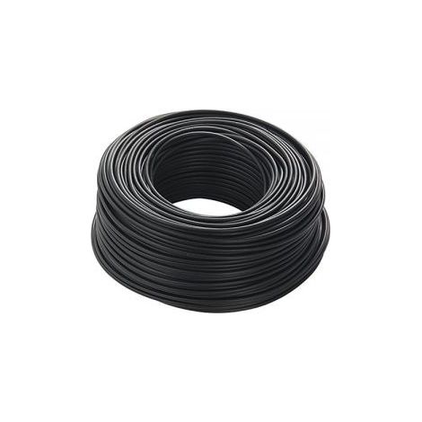 LTC MT100 Cavo Elettrico Unipolare Filo Rame cordina 4mm NERO CPR FS17 per Impianti elettrici