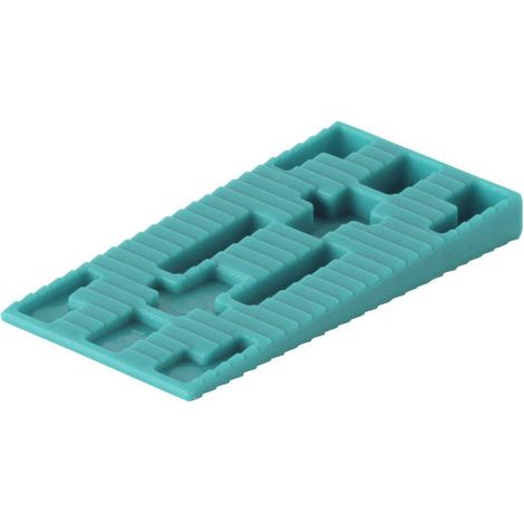 Wolfcraft – Cale pour parquet et stratifié 30 x 58 mm – Pour bois dur – Coupe nette sans éclat – Usage professionnel
