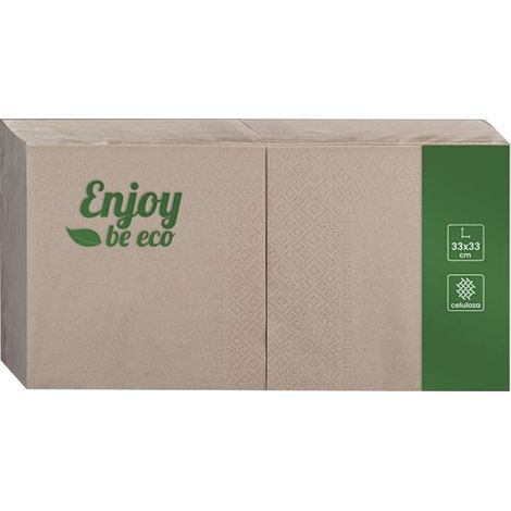 Catering-Servietten 33x33 cm, umweltfreundlich, 500 Stück, Enjoy Eco