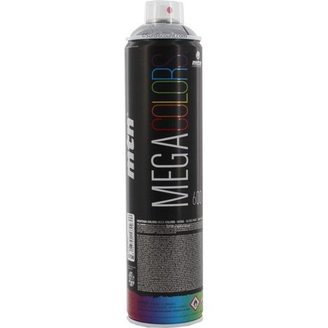 Bombe de peinture mega 600ml - Gris - Mtn (1/3)
