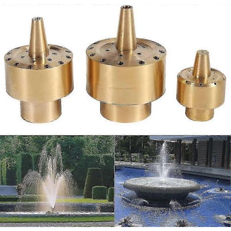 Buses de fontaine en laiton 1/4" DN8, 1/2" DN15, 3/4" DN20, adaptées aux fontaines. (1/5)
