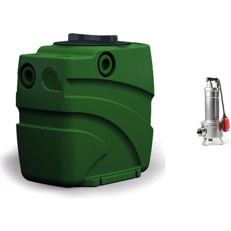 Station de relevage DAB Fekabox 110 – Capacité 110 L – Hauteur de refoulement 7,4 m – Débit 20.000 L/h – Moteur 920W avec flotteur