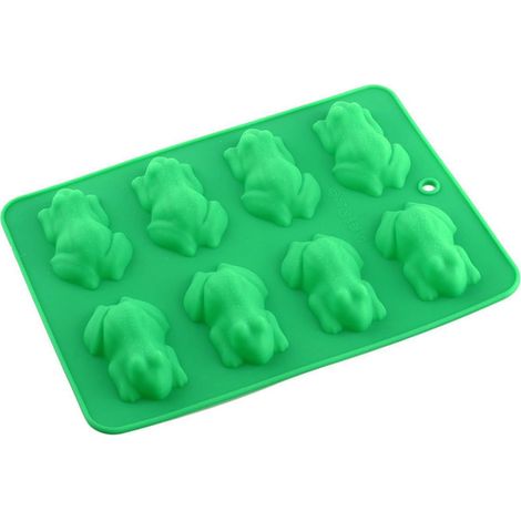 Moule En Silicone Forme De Grenouille - Résistant À La Chaleur Jusqu'À 230 °C - Pour Chocolat Bonbons Glaces Et Décorations Pâtissières - 1 Pièce (1/5)