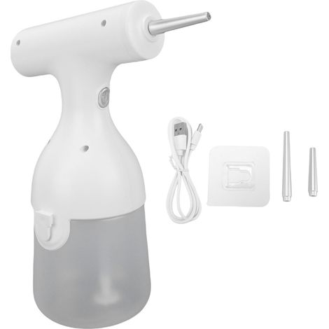 Dispensador automático recargable de champú en espuma, capacidad de 450 ml, ABS, 343 g, 8,5 x 21,5 cm, para baño y cocina. (1/5)