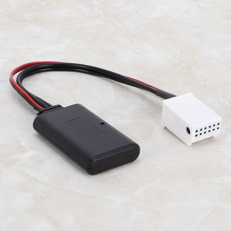 Kit Bluetooth 12Pin stéréo sans fil adaptateur aux câble radio Citroën, module audio voiture compatible (1/5)