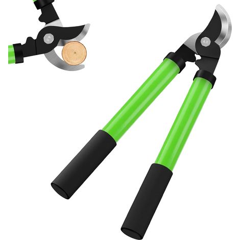 Gartenschere, leichte Gartenschere aus hochwertigem gehärtetem Stahl, geeignet zum Schneiden von neuem Holz bis zu 30 mm Dicke, scharf und langlebig.