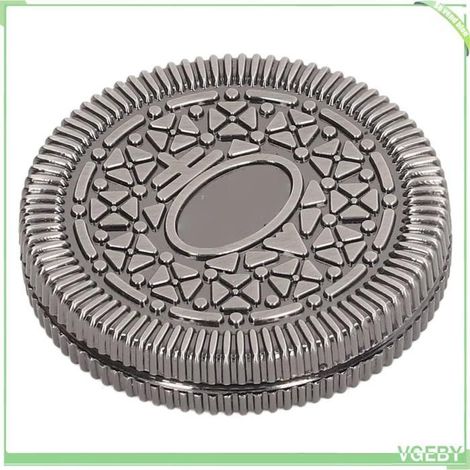 Pièce haptique - FAFEICY - Modèle rond coulissant - Métal - 4x4 cm - Argent (1/5)