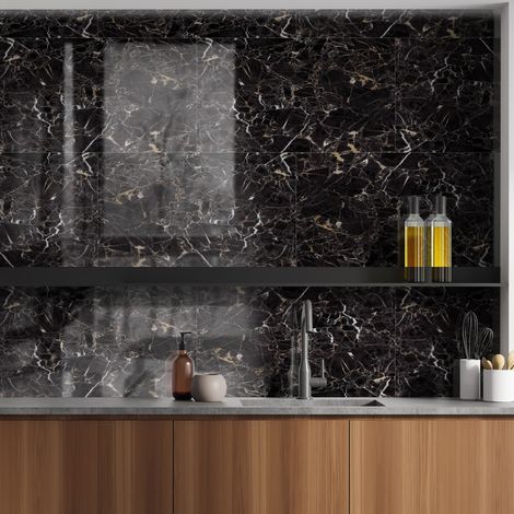 Dalle murale PVC GLOSS TAVIRA DUMAWALL, L.65 x l.37,5 cm, Ep.5 mm (1/5)