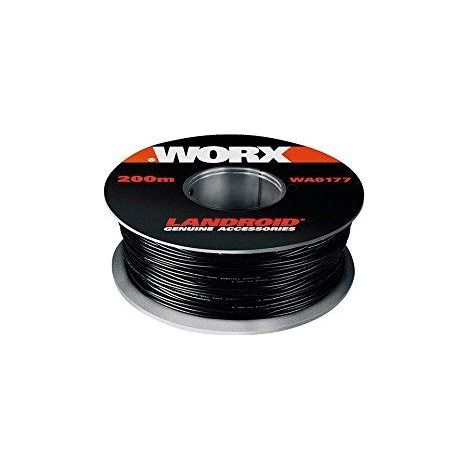 Worx Landroid Peripheriekabel Schwarz 200 Meter