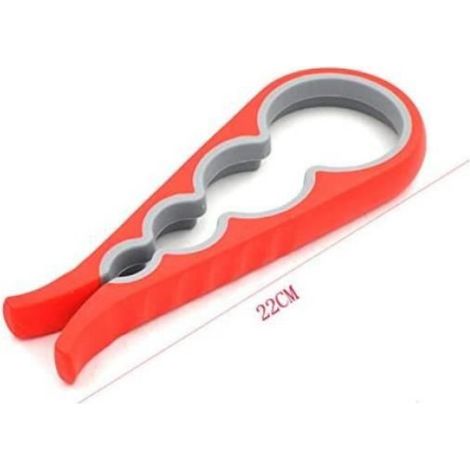 Ouvre-Bocal - Ouvre-Boîte Manuel - Décapsuleur Multifonction - Pour Bocaux, Boîtes Métalliques et Bouteilles - 1 Pièce (1/2)