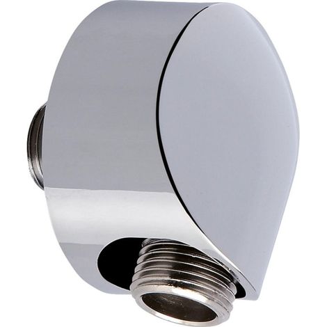 Wandanschlussbogen Hansgrohe Fixfit E DN15 1/2" chrom mit Rückflussverhinderer DVGW