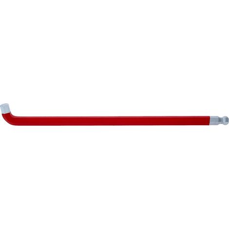 Chiave maschio con testa a sfera ad esagono incassato, XL, 3/8", piegata a 108° (1/3)