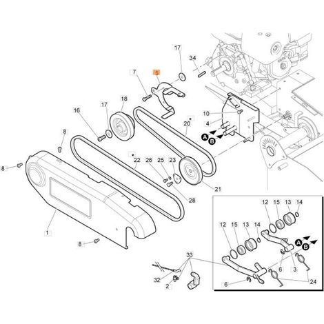 ORIGINAL EMAK F1520220R KURBELGEHÄUSEUNTERSTÜTZUNG