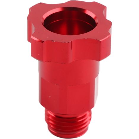 Raccord de godet M16 1,5 mm, joints de pot, adaptateur pour aérographe jetable en acier inoxydable, filetage externe (1/5)