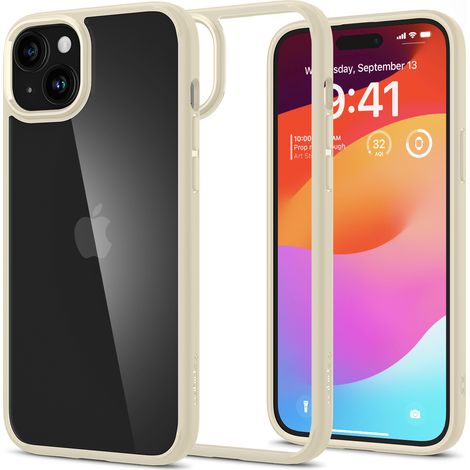 Ultra Hybrid Hülle für iPhone 15 Plus Beige (1/5)