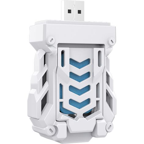 Répulsif anti-moustiques portable USB rechargeable, tueur électronique chauffé avec 4 comprimés pour intérieur et extérieur, camping, randonnée, pêche, voyage (1/5)