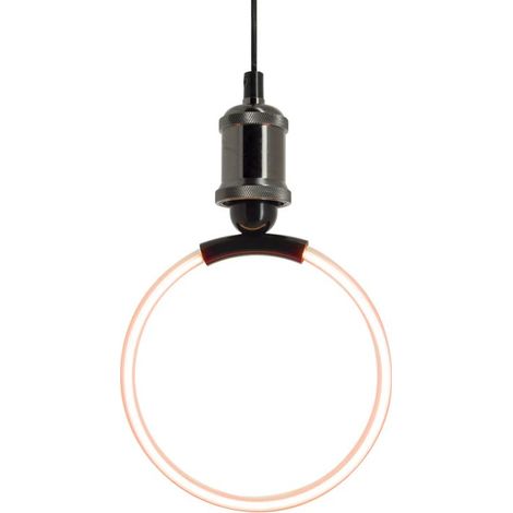 Ampoule Filament LED déco Ellipse Ronde, culot E27, conso. 3,5W, 470 lumens, Blanc chaud (1/5)