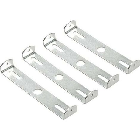 Support de fixation pour plafonnier Basetbl – 115 mm, métal galvanisé, charge max. 5 kg – pour lustres et luminaires suspendus (1/4)