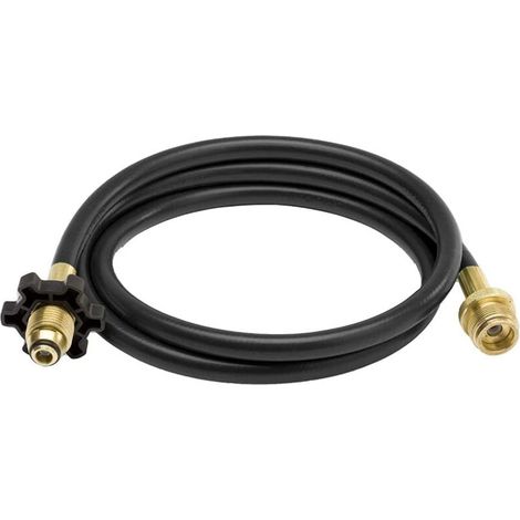 Ensemble de tuyau de propane de 5 pieds reliant les appareils pour bouteille de 1 lb à des réservoirs de 5 à 20 lb (1/5)