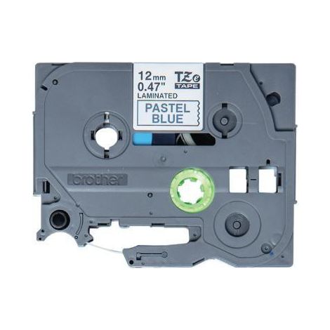 Schriftbandkassette P-touch TZe-MQ531 12 mm x 4 m (B x L) pastellblau schwarz (1/4)