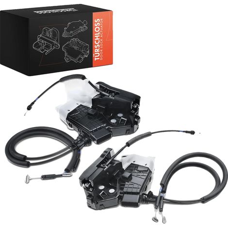 Cerradura de puerta trasera, accionamiento eléctrico, 5 contactos de conexión, compatible con los modelos SUV TL y TLE, mecanismo de cierre centralizado, tamaño estándar. (1/5)