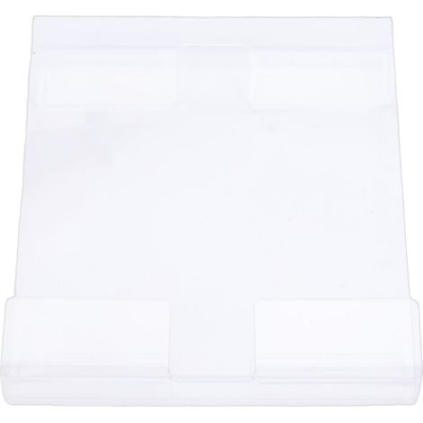 Support de tablette pour vélo d'appartement, en acrylique transparent, compatible avec les tapis de course et les vélos stationnaires. (1/5)