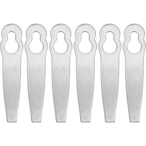 Universal replacement lawnmower blade, 6 pieces, accessories for household garden tools L (1/5)