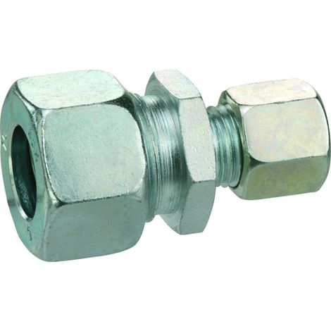 GOK Reduzierverschraubung 0773000 grade, Schneidring Typ D, RVS 12 x RVS 10 mm, Baureihe L