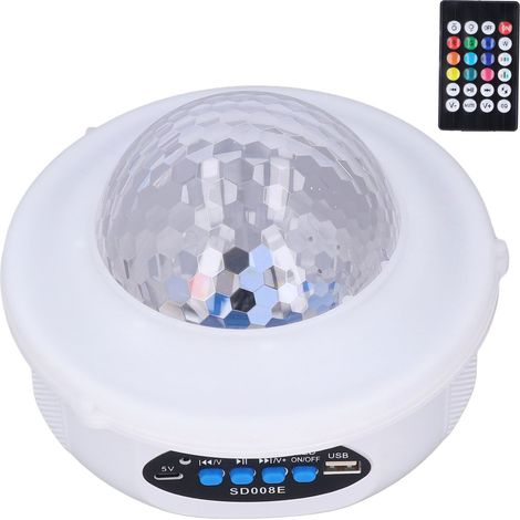Kugelförmige Bluetooth-Lautsprecher-Musikprojektionslampe RGB-Partylicht für Zuhause und KTV-Dekoration (1/5)