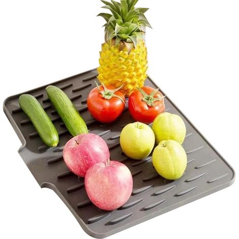 Tapis de Séchage en Silicone Tapis pour Plan de Travail (1/5)