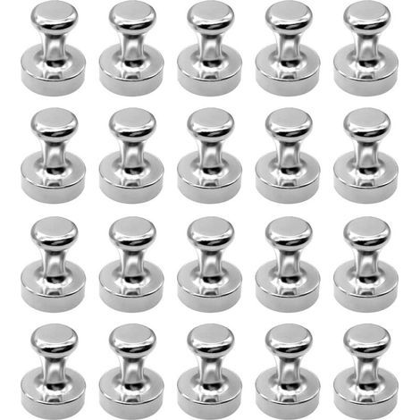 20 Pcs Mini Aimants de Frigo, Aimant Puissant, Aimant Neodyme, Lot de Aimant Néodyme Super Puissant pour Frigo, Aimants Puissan (1/4)