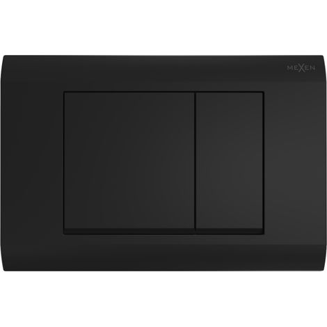 Mexen Fenix Air 01 bouton de chasse d'eau pneumatique, noir - 6A0103 (1/4)