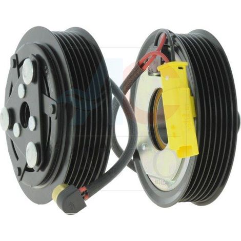 Embrayage magnétique, pour compresseurs de climatisation ACAUTO AC-06SS04 TOYOTA