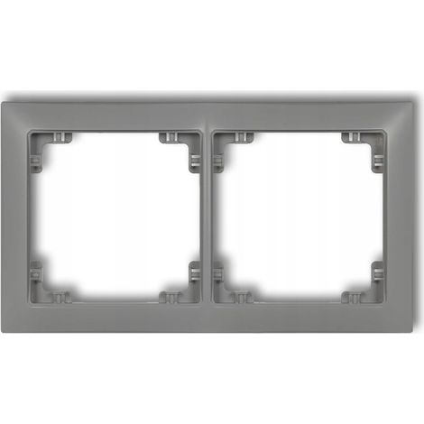 Marco de acabado Karlik deco soft IP20 universal 11.5 mm (1/3)