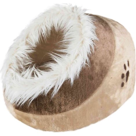 beige/marrone: Minou igloo 41x30x50cm